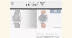 Desktop Screenshot of juwelier-endres.de