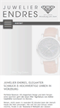Mobile Screenshot of juwelier-endres.de